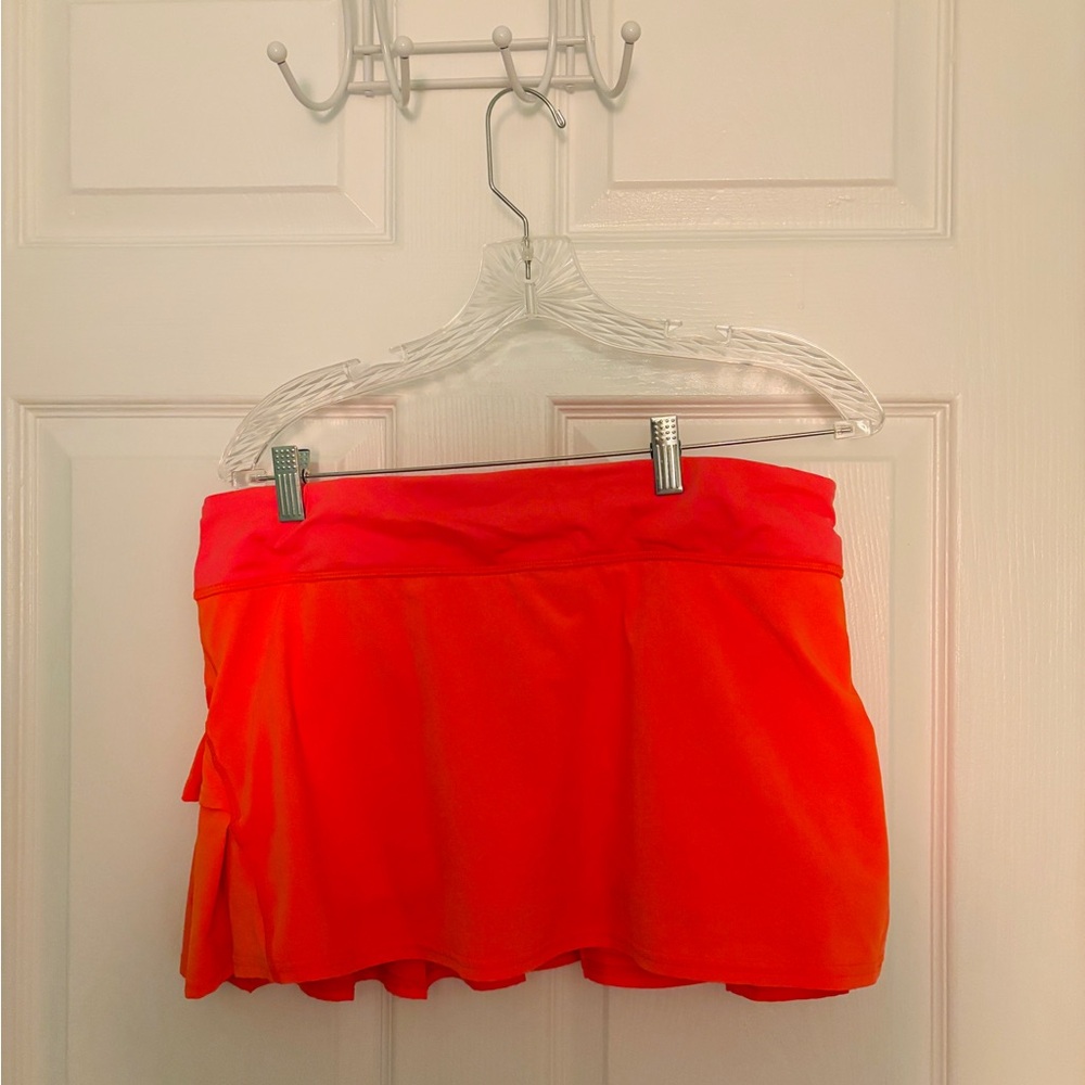 Lululemon Orange Skirt